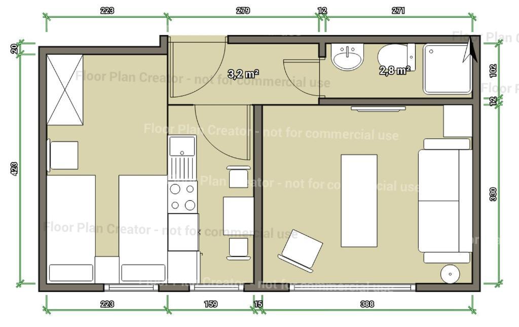 Apartament V Ajax Rondo Onz
